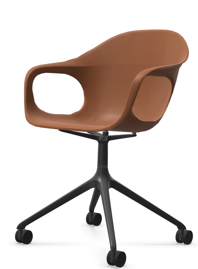 Elephantino armchair with castors Kristalia