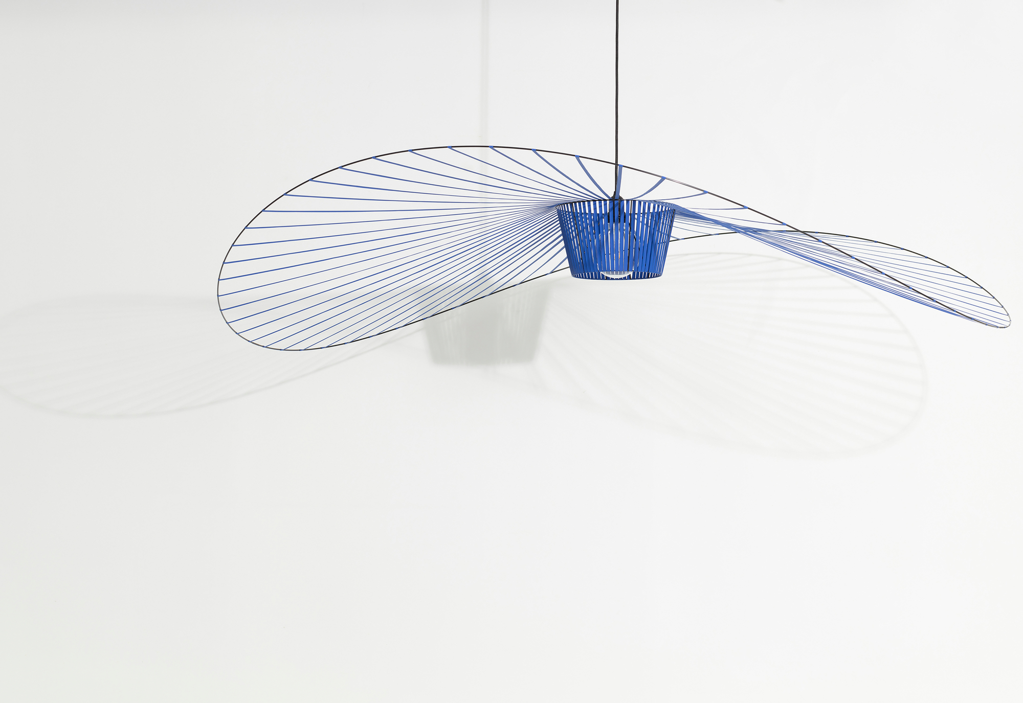 Vertigo Pendant Light Large Cobalt Blue Petite Friture