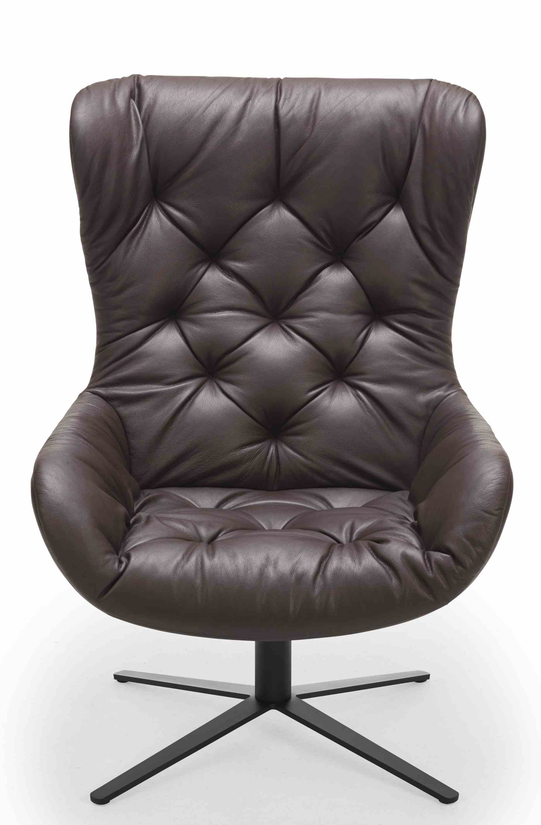 Leya cocktail wingback armchair Freifrau Manufaktur