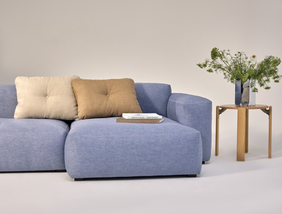Mags Soft Sofa 3-seater Combination 4 Low Armrest Armrest right Hay 