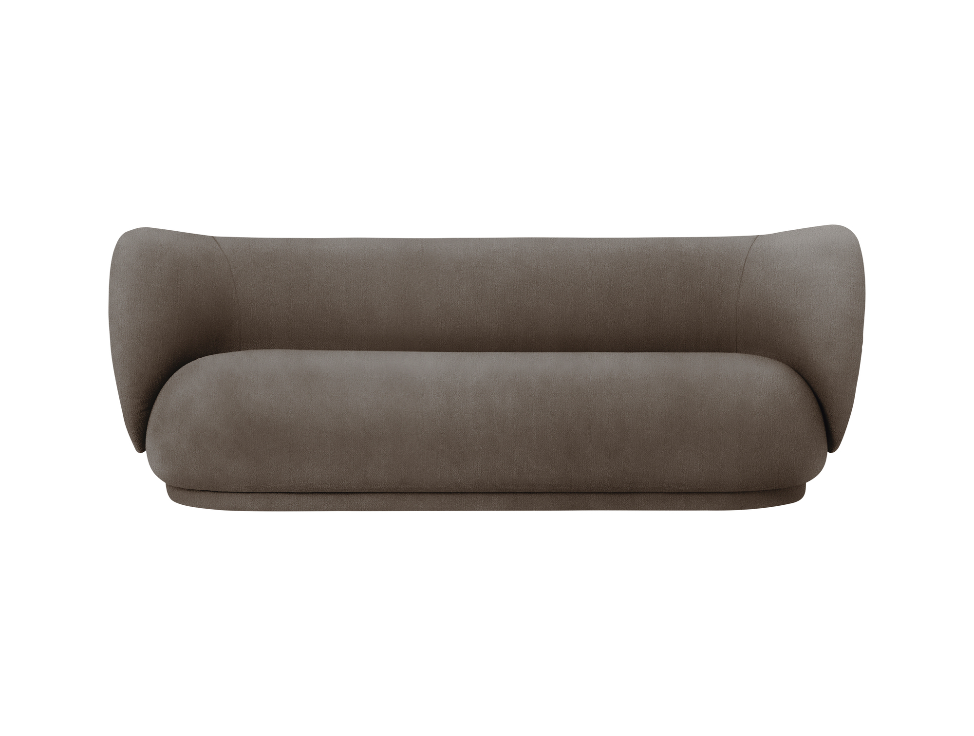 Rico Sofa Brushed 4-seater Ferm Living Brown 