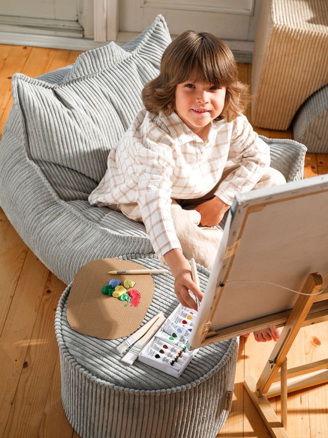 Beanbag armchair wide cord Wigiwama