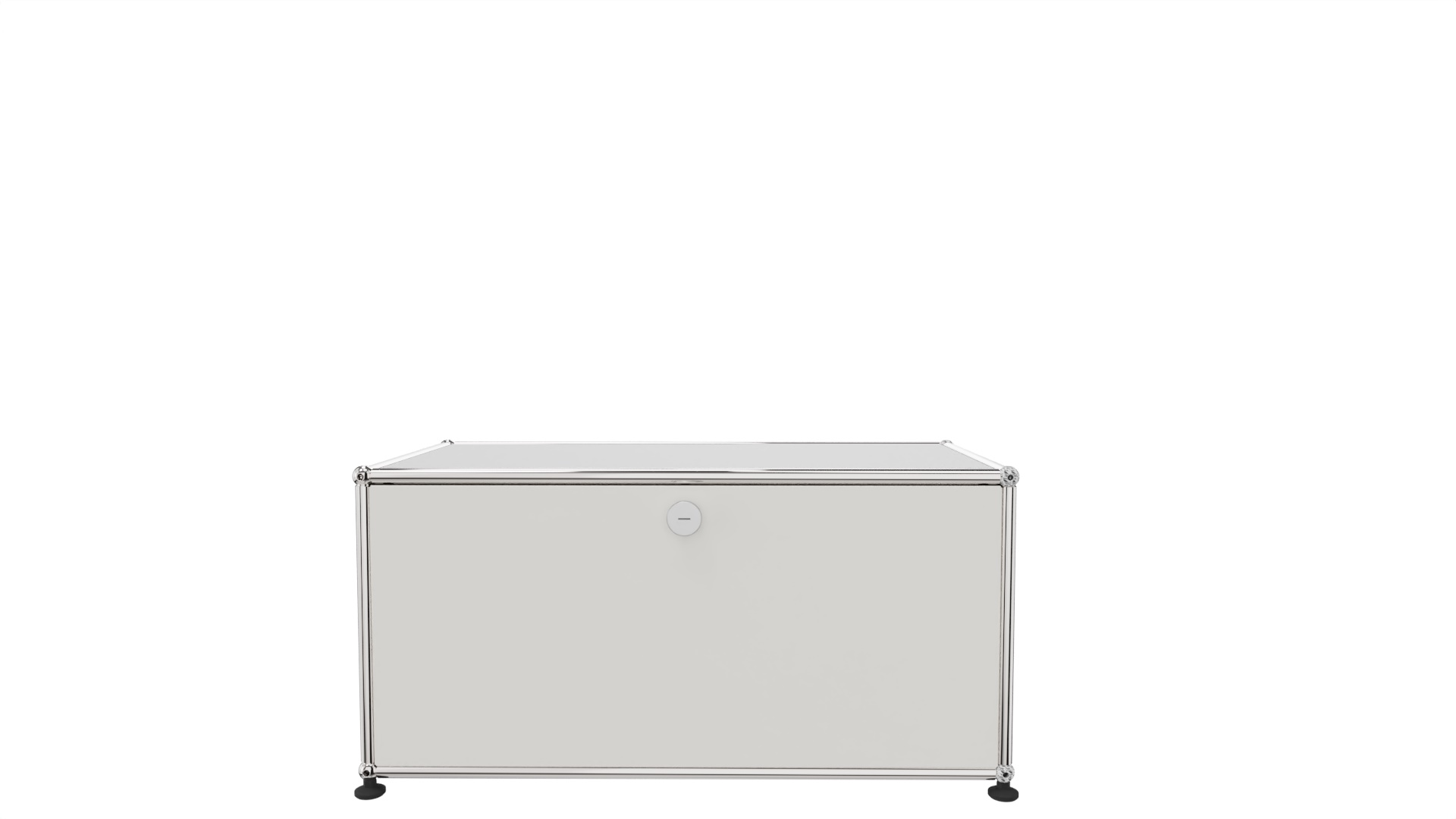 USM Haller Lowboard 1 Flap Pure white - FAST DELIVERY