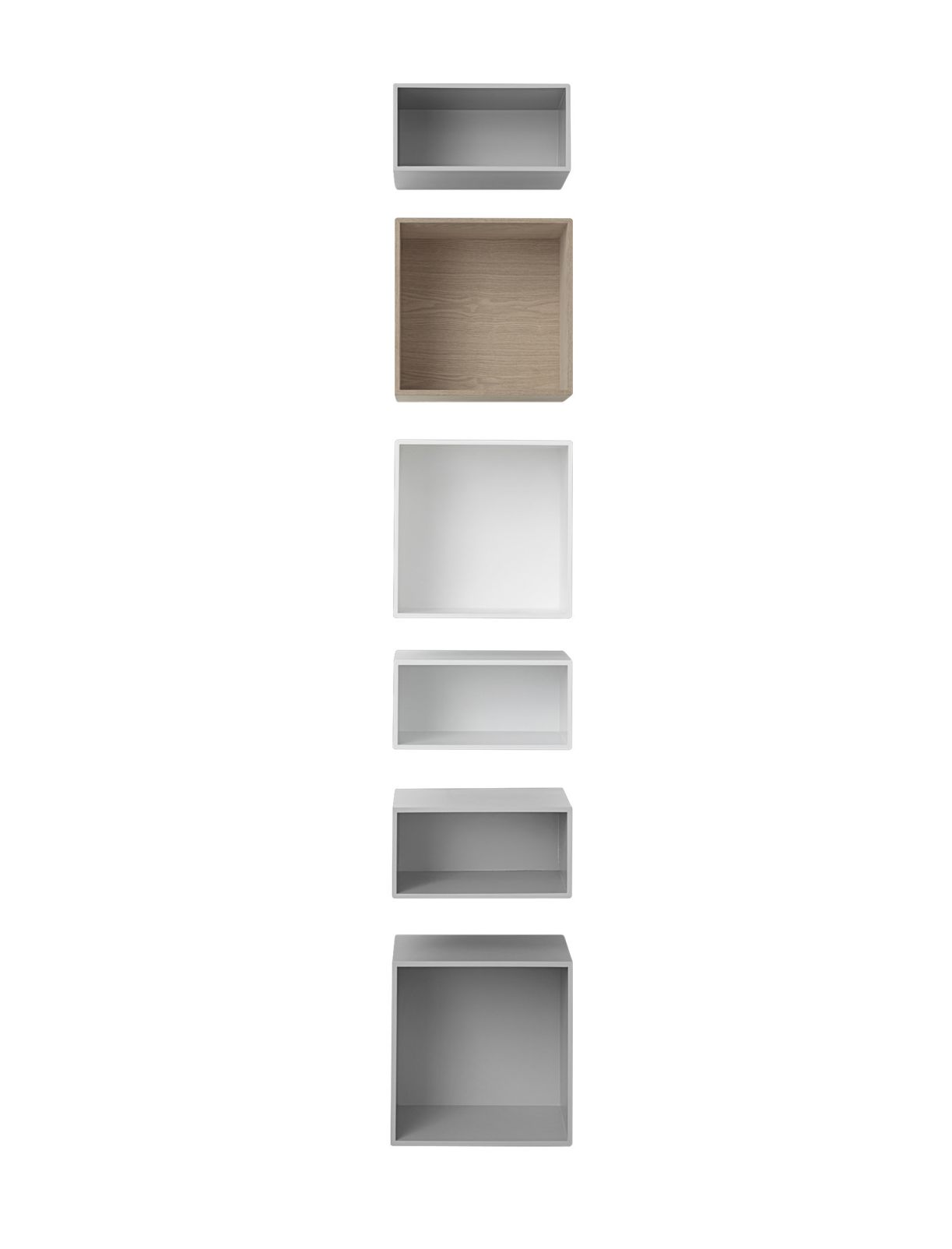 Mini Stacked Storage System 2.0 Shelf system Muuto