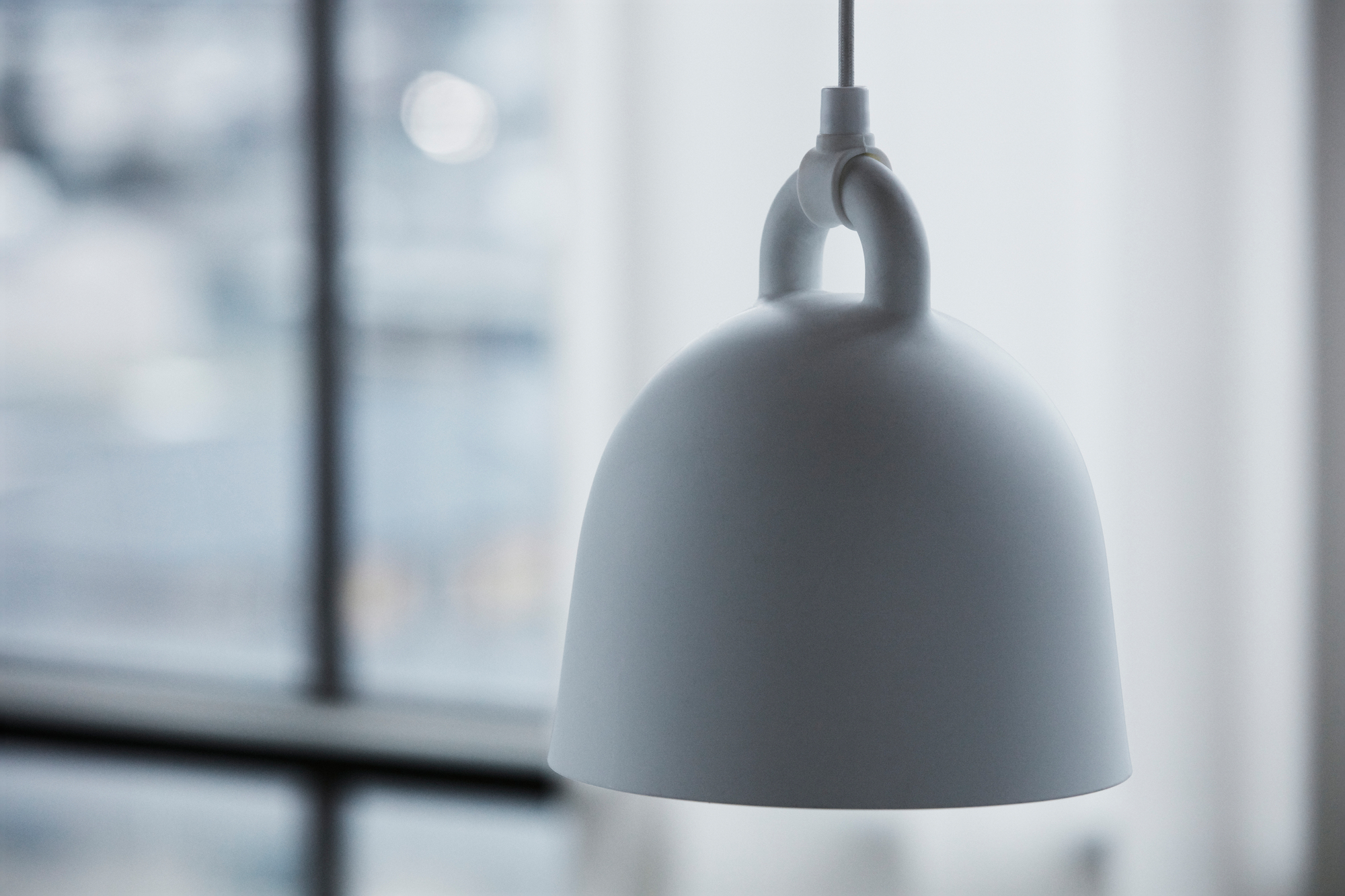 Bell Lamp Pendant light Normann Copenhagen Grey Ø 22 cm