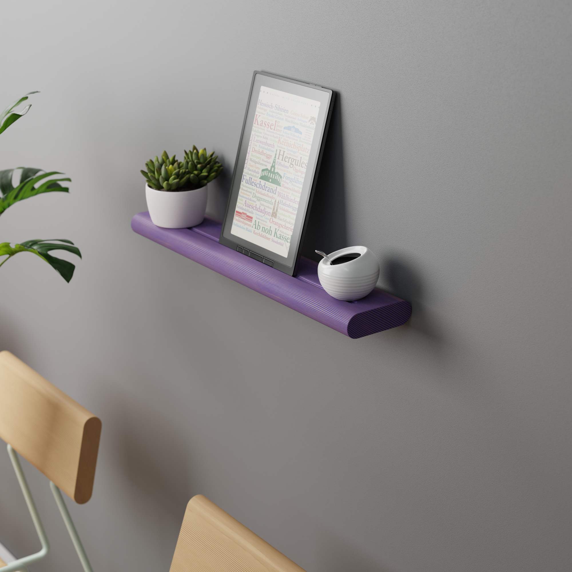 D:001 Wall Shelf Ultraviolet Fuchs & Habicht