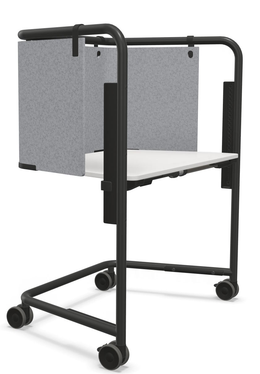 Scout Work Mobile height-adjustable work table Vitra