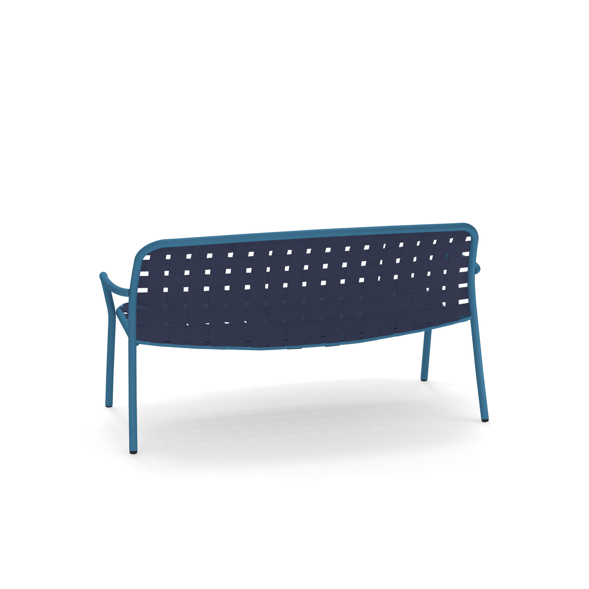 Yard Sofa 2-Sitzer Bank emu mattweiß - braun