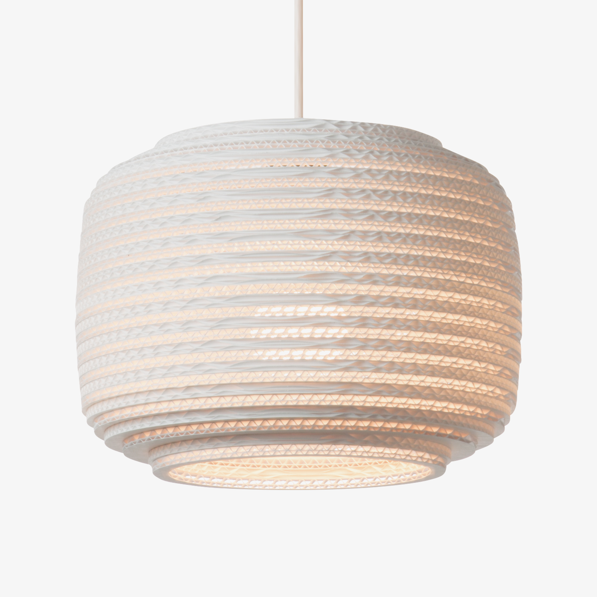 Scraplights Ausi 8 Pendant lamp White Graypants