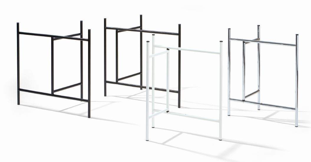 Eiermann 3 table frame chrome-plated Richard Lampert