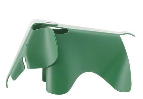 Eames Elephant Small small RE Vitra Smaragd