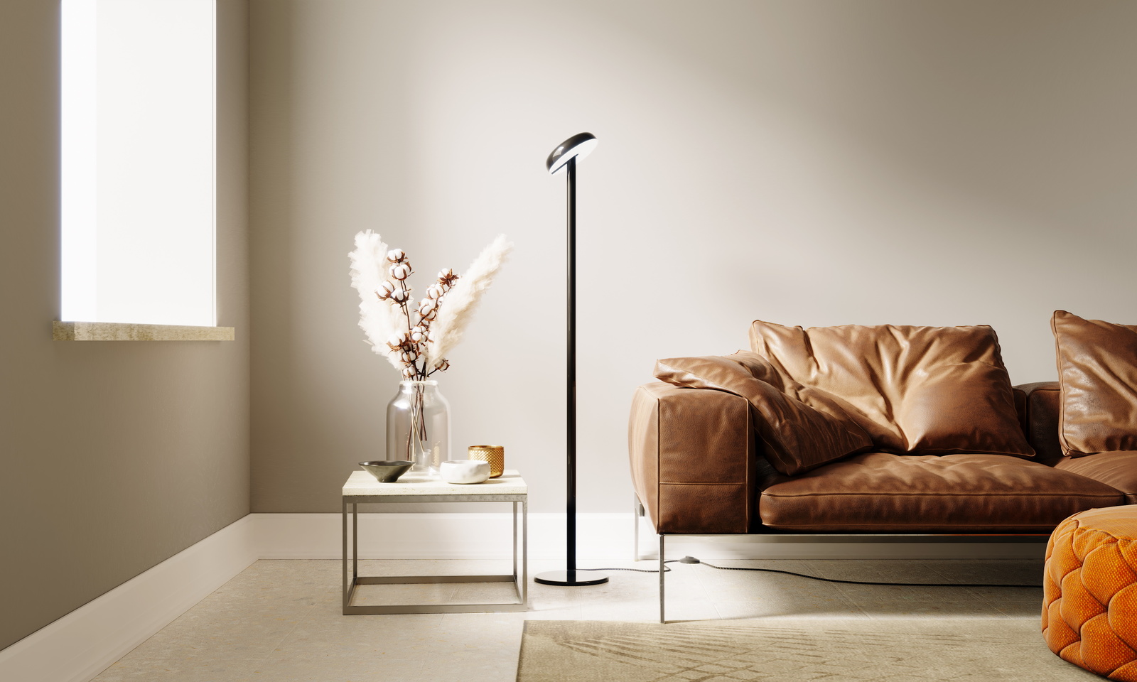 Cabriolette Floor lamp black Martinelli Luce