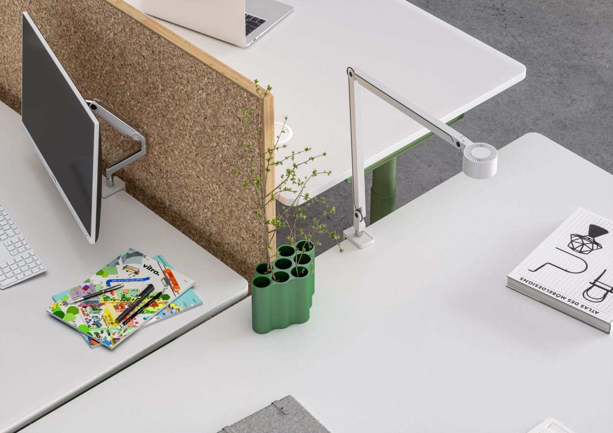 Tyde 2 Sitting and Standing table 160 cm Vitra