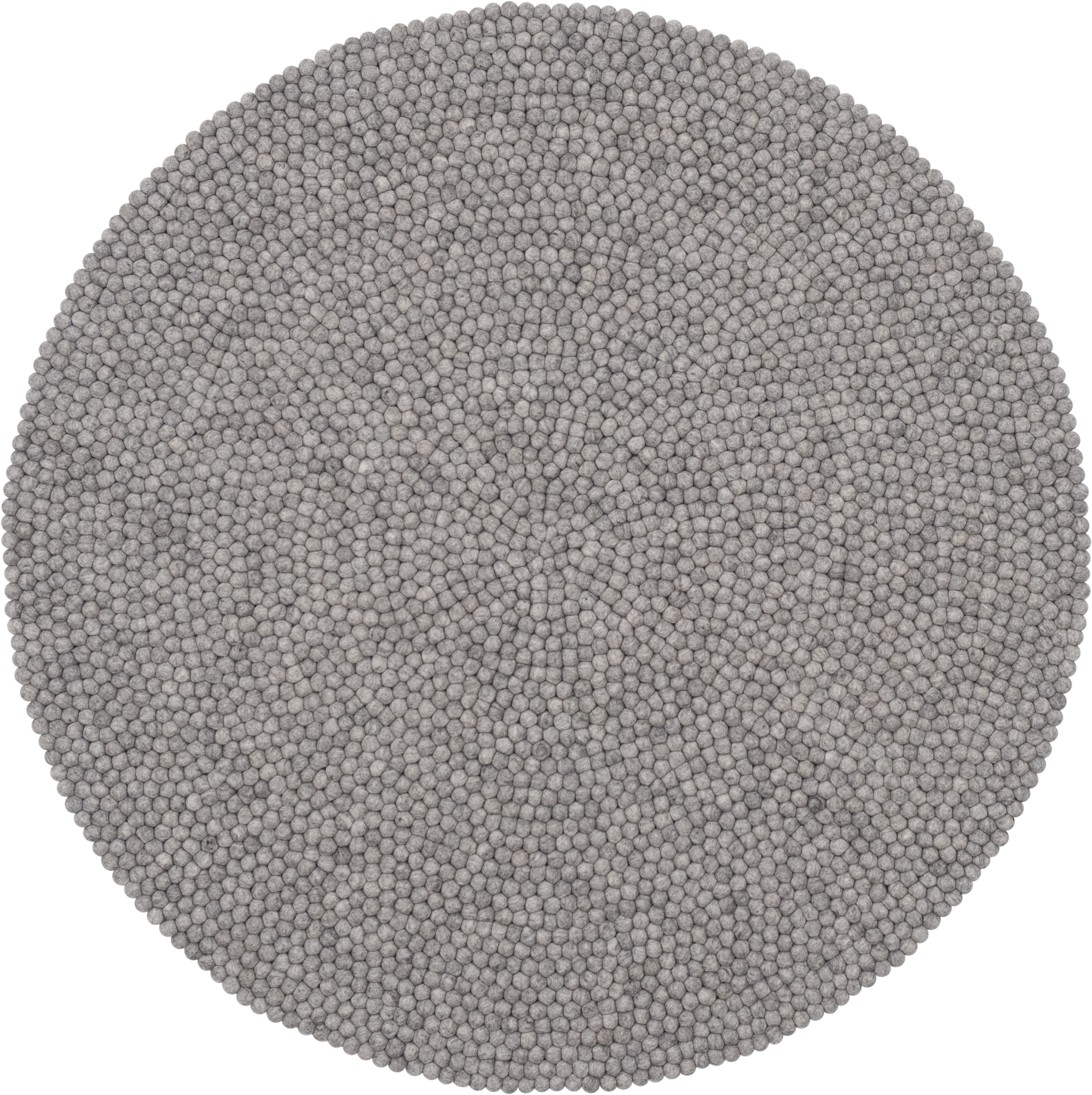 Felt ball Carpet round 160 cm myfelt Carl