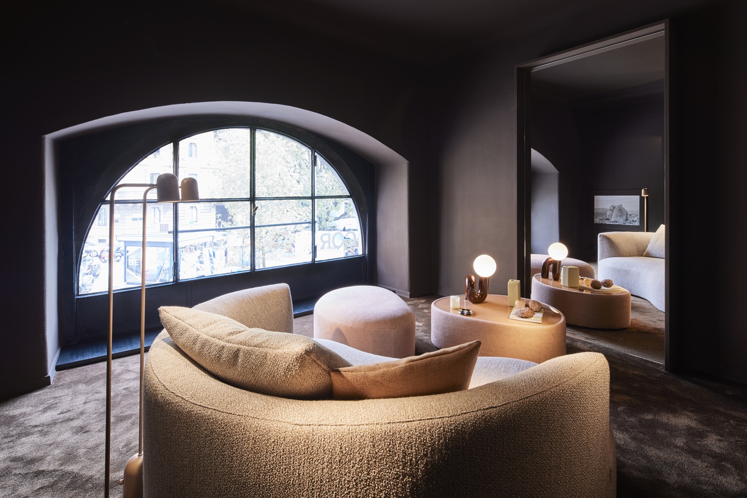 Siwa sofa small with lounger Cor