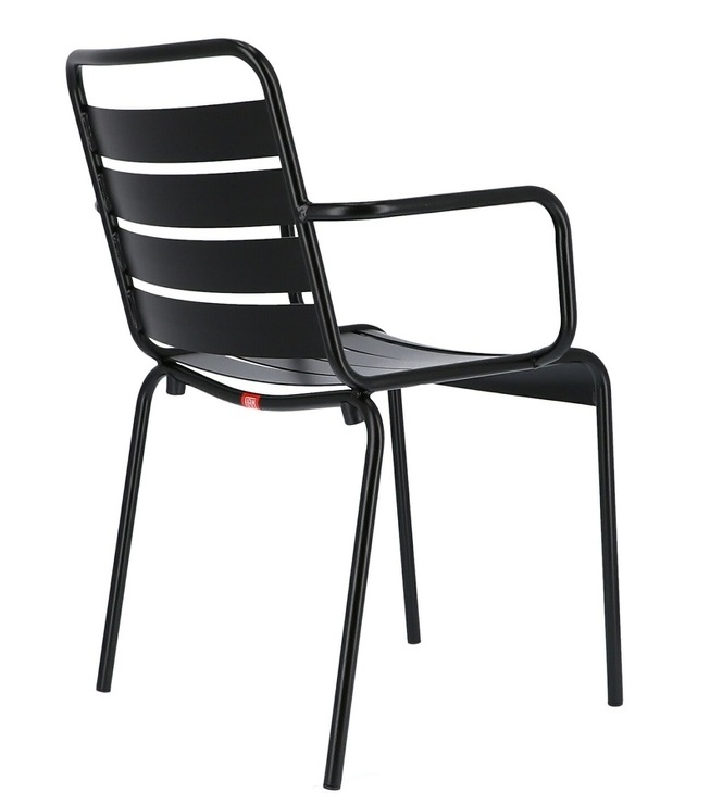 Fiam Mya Metal outdoor stacking chair Jan Kurtz