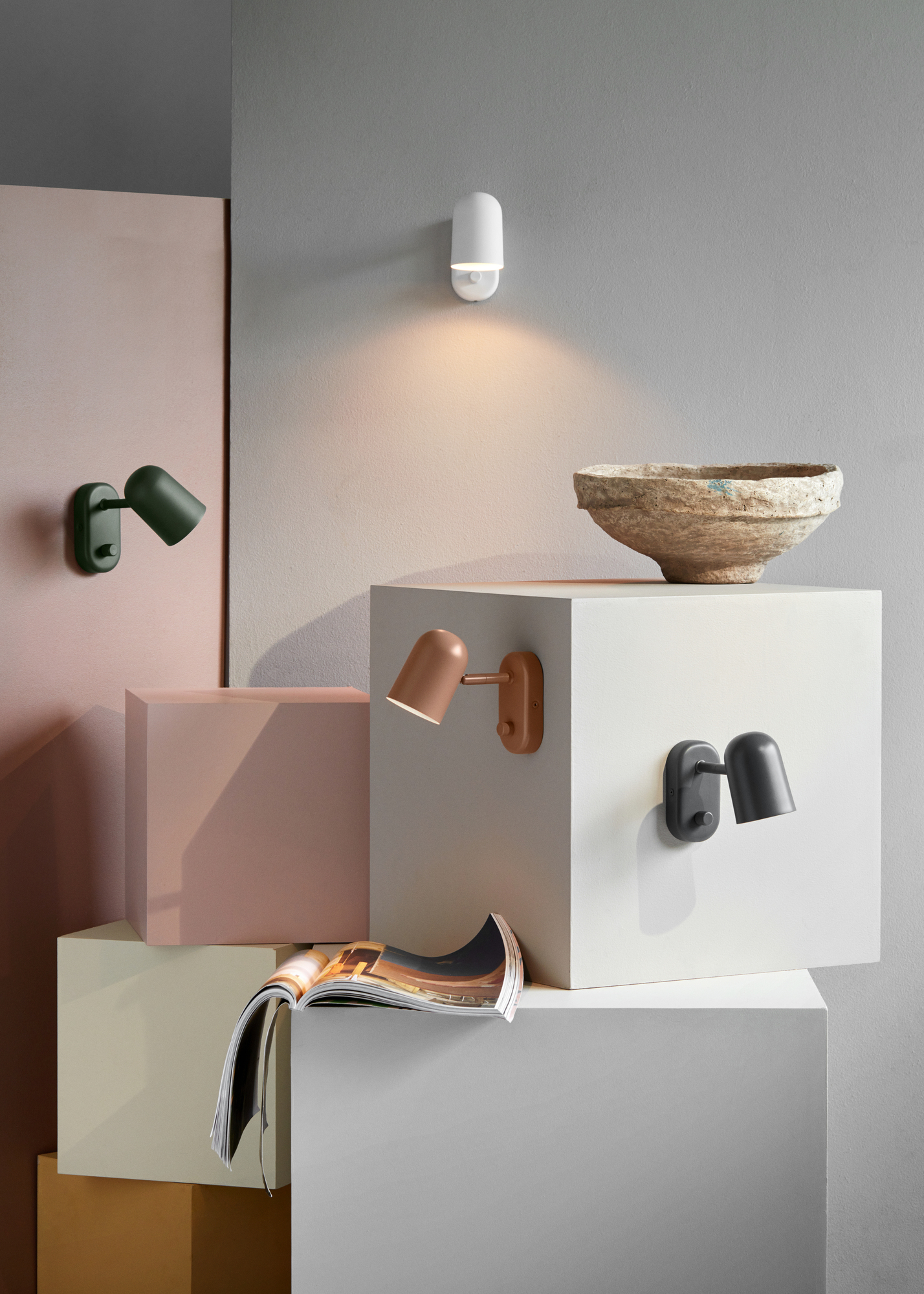 Buddy Wall wall light DARK GREY Northern SINGLE PIECES