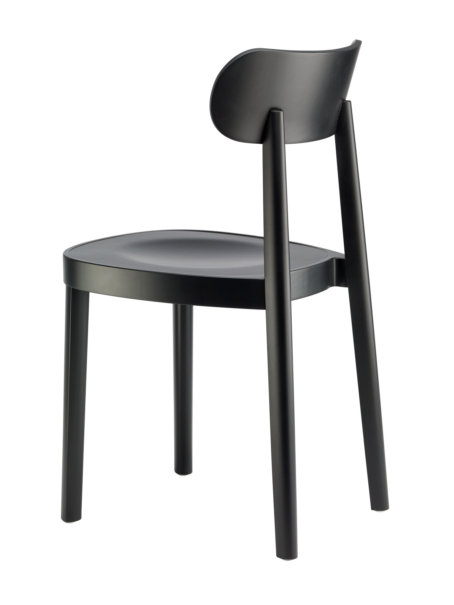 Wooden chair 118 M Black TP 29 Thonet