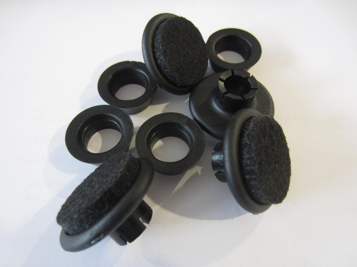 Felt slides set for Eames Plastic Chair DSR, DAR, DKR Vitra