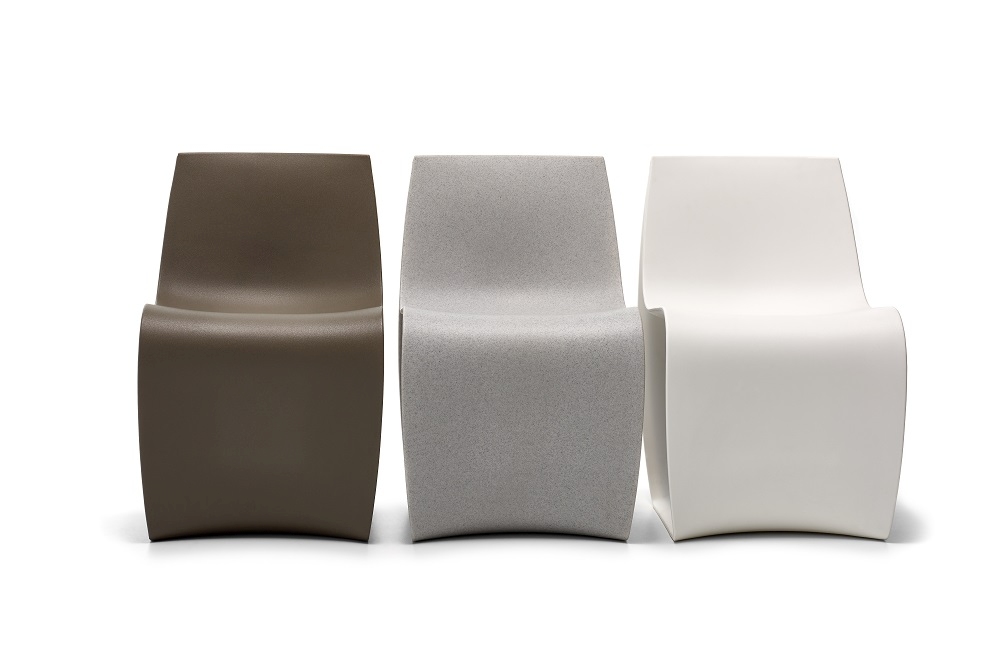 SIGN MATT Chair Indoor / Outdoor MDF Italia Concrete matte
