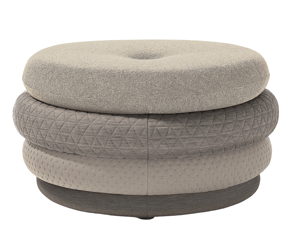 Fat Tom Pouf Lounge - Stool without Legs Richard Lampert Beige
