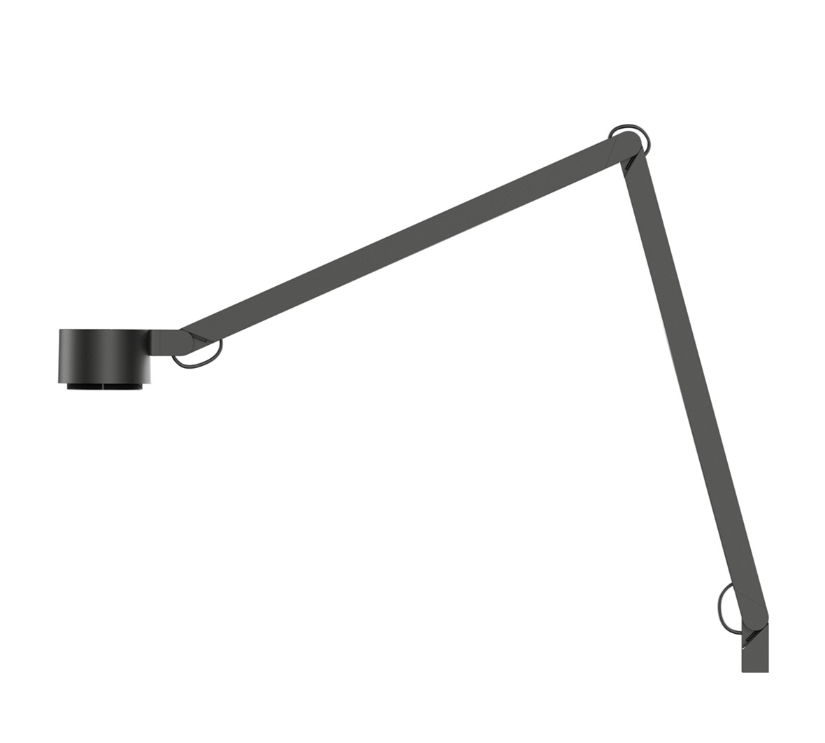 w227 Angle aluminium pin table lamp wästberg 