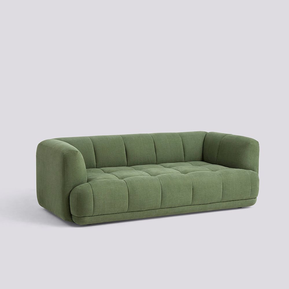 Quilton 2 Seater Sofa Hay
