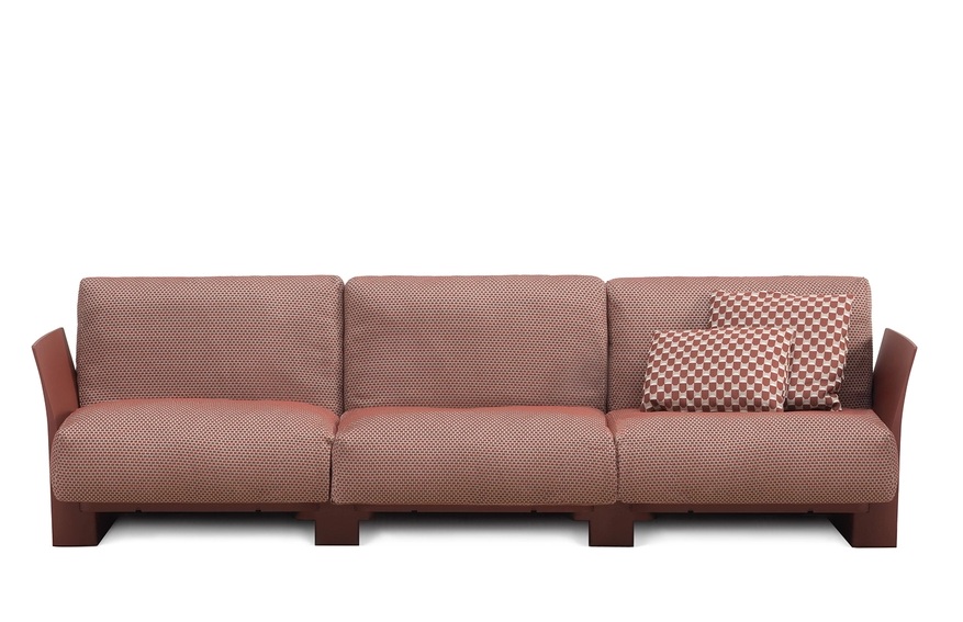 Pop Outdoor Monoblock Sofa 3-seater Kartell