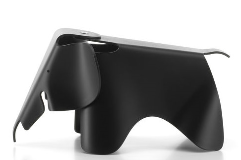 Eames Elephant Small RE Vitra deep black