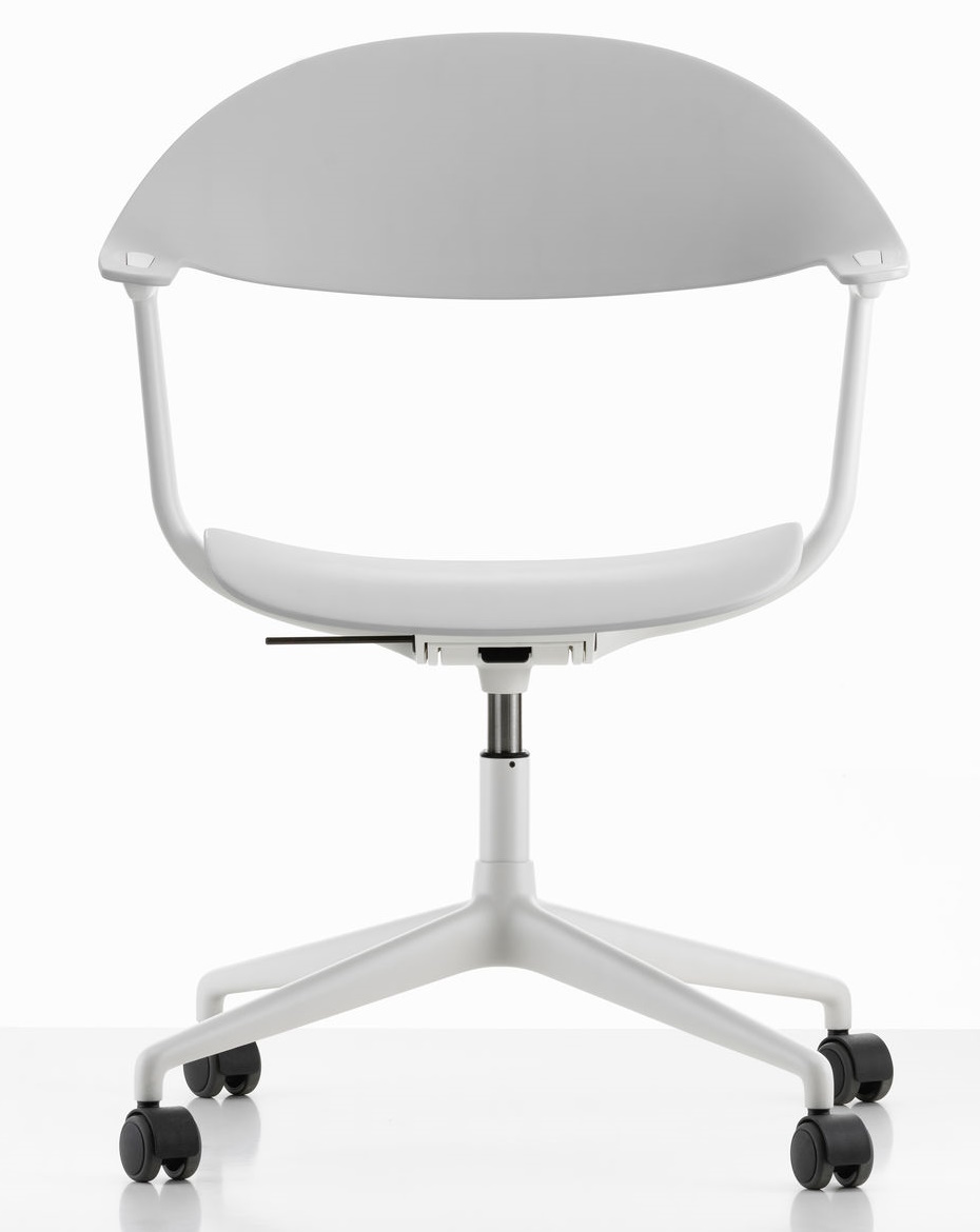 Mynt back and seat plastic office swivel chair Vitra