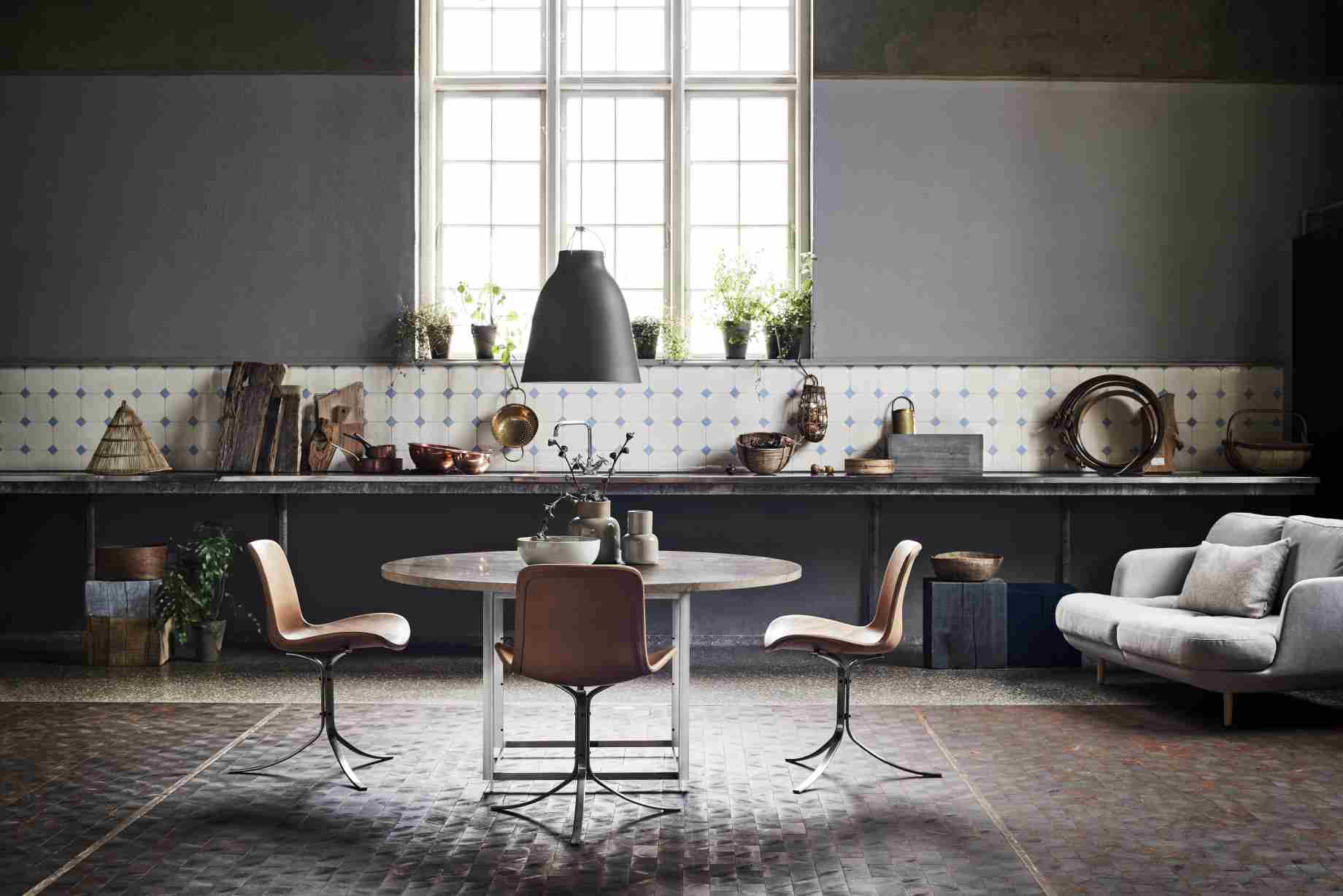 PK54 / PK 54 Dining Table 140 cm Fritz Hansen 