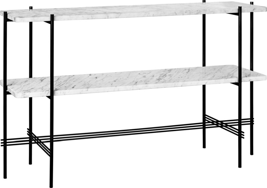 TS Console White Marquina Marble Gubi 