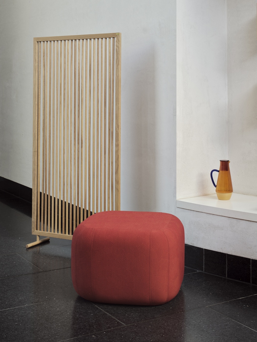Quadro pouf stool Softline