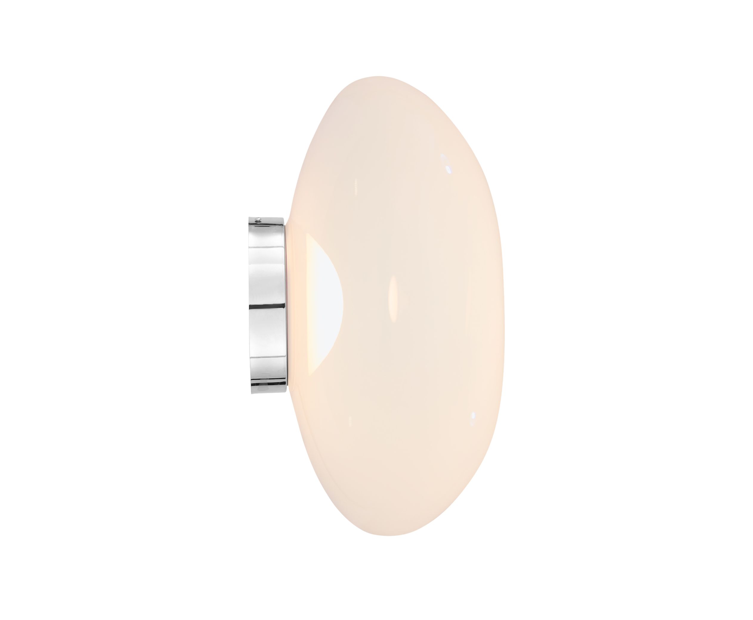 Melt Surface LED Wall Light Opal - Silver Tom Dixon