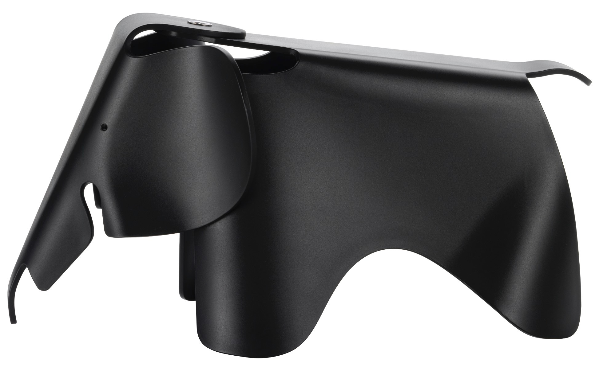 Eames Elephant klein Vitra-tiefschwarz