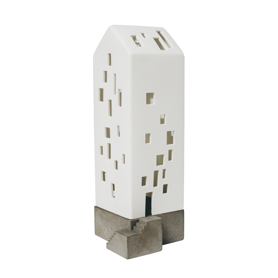 Light house flat block with concrete base Wheels 