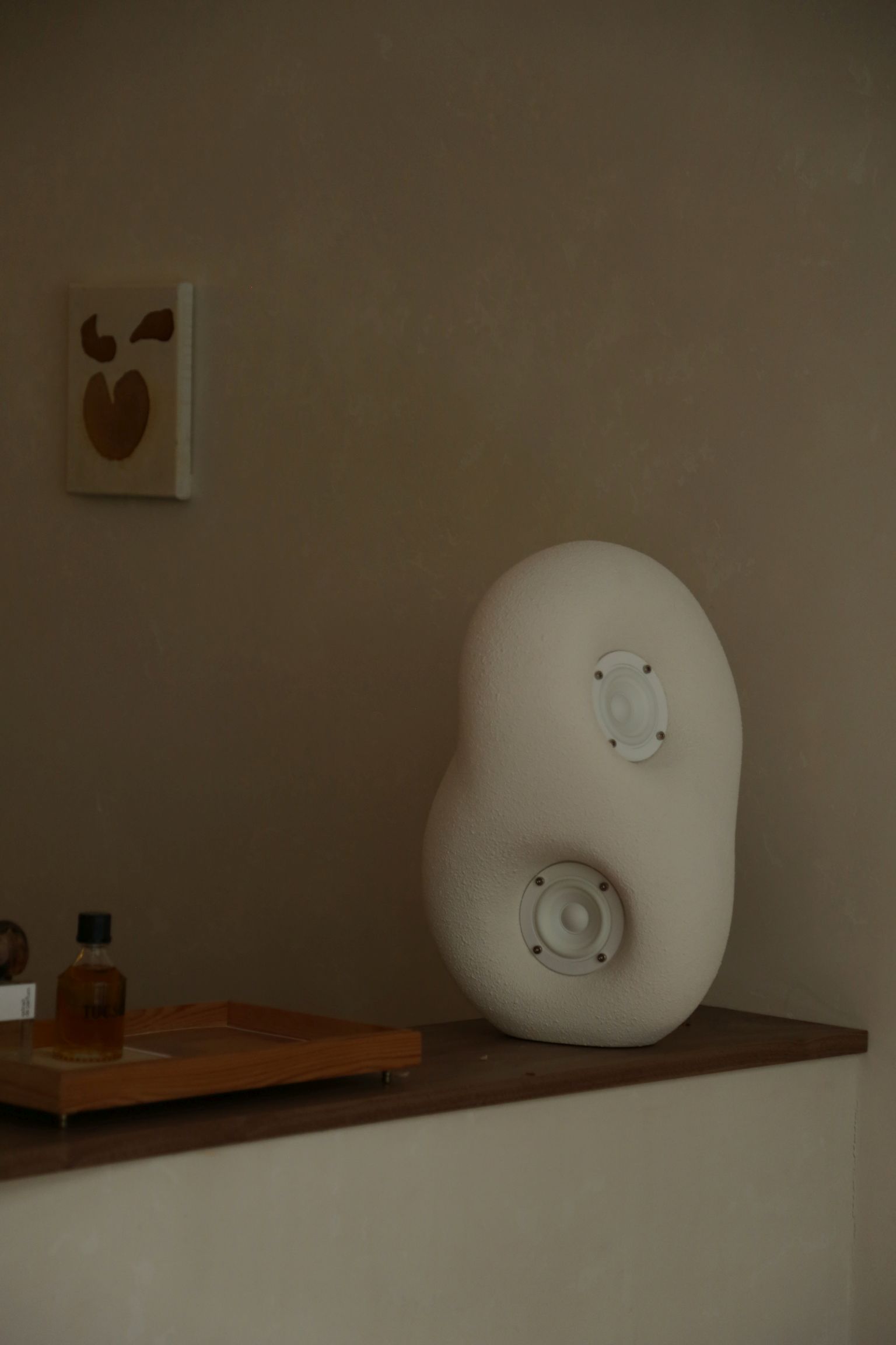 Acoustic sculpture Loudspeaker Transparent