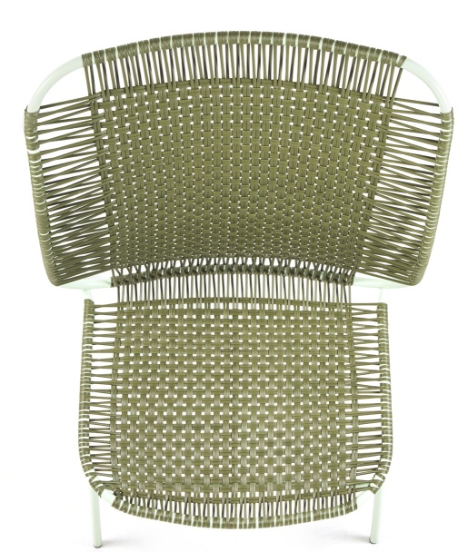 Cielo Lounge Chair low Lounge Chair low Outdoor ames Olive green - Pastel green