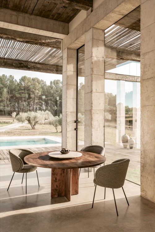 BC17 T-Rox table round dining table Janua Ø 110 x H 75 cm
