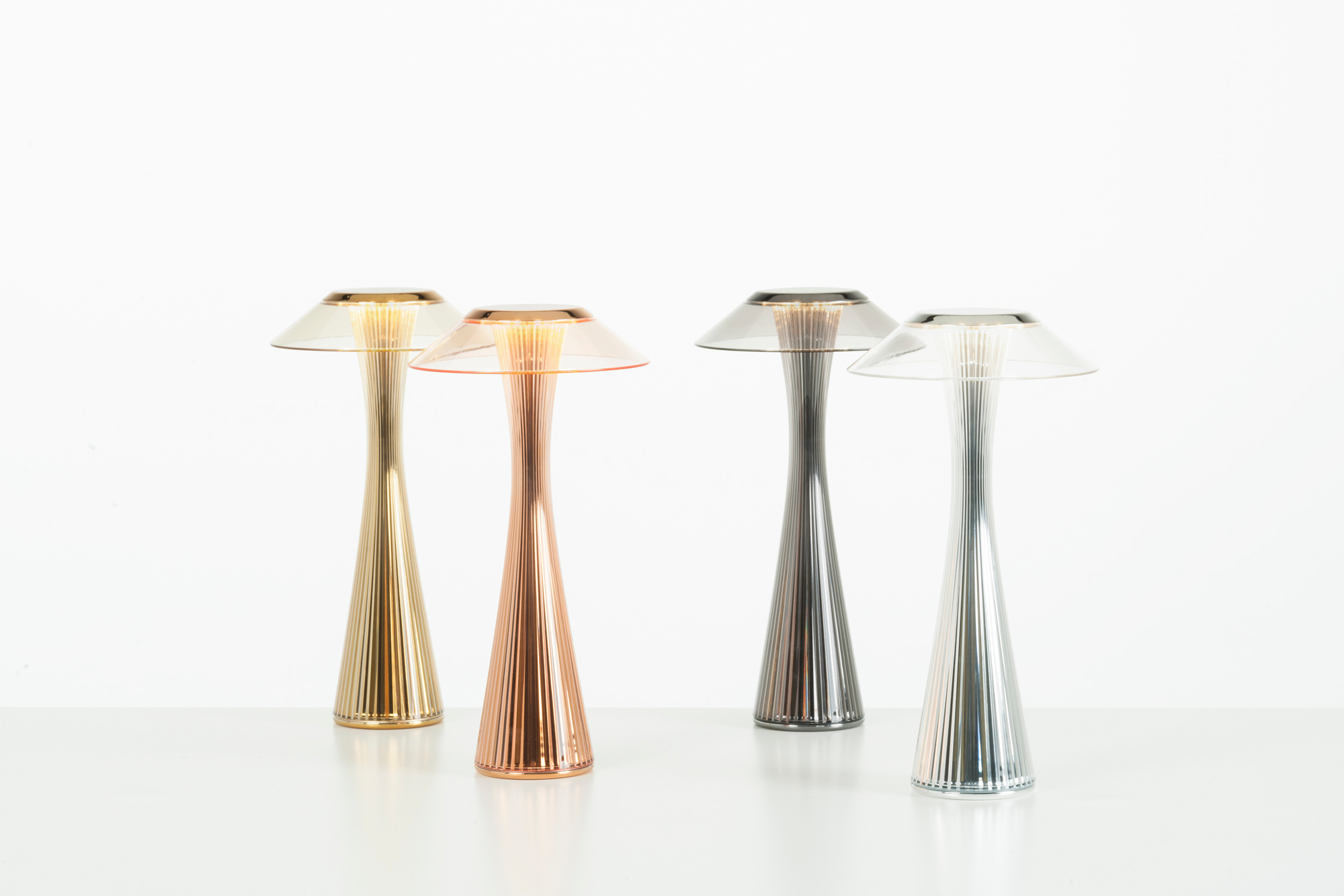Space table lamp Outdoor Chrome Kartell