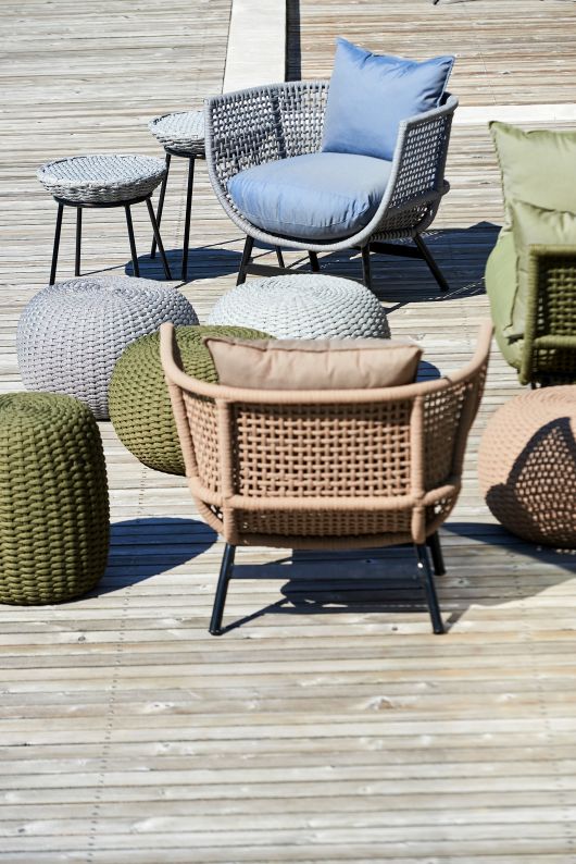 Suka Lounge Armchair Outdoor Jan Kurtz Olive