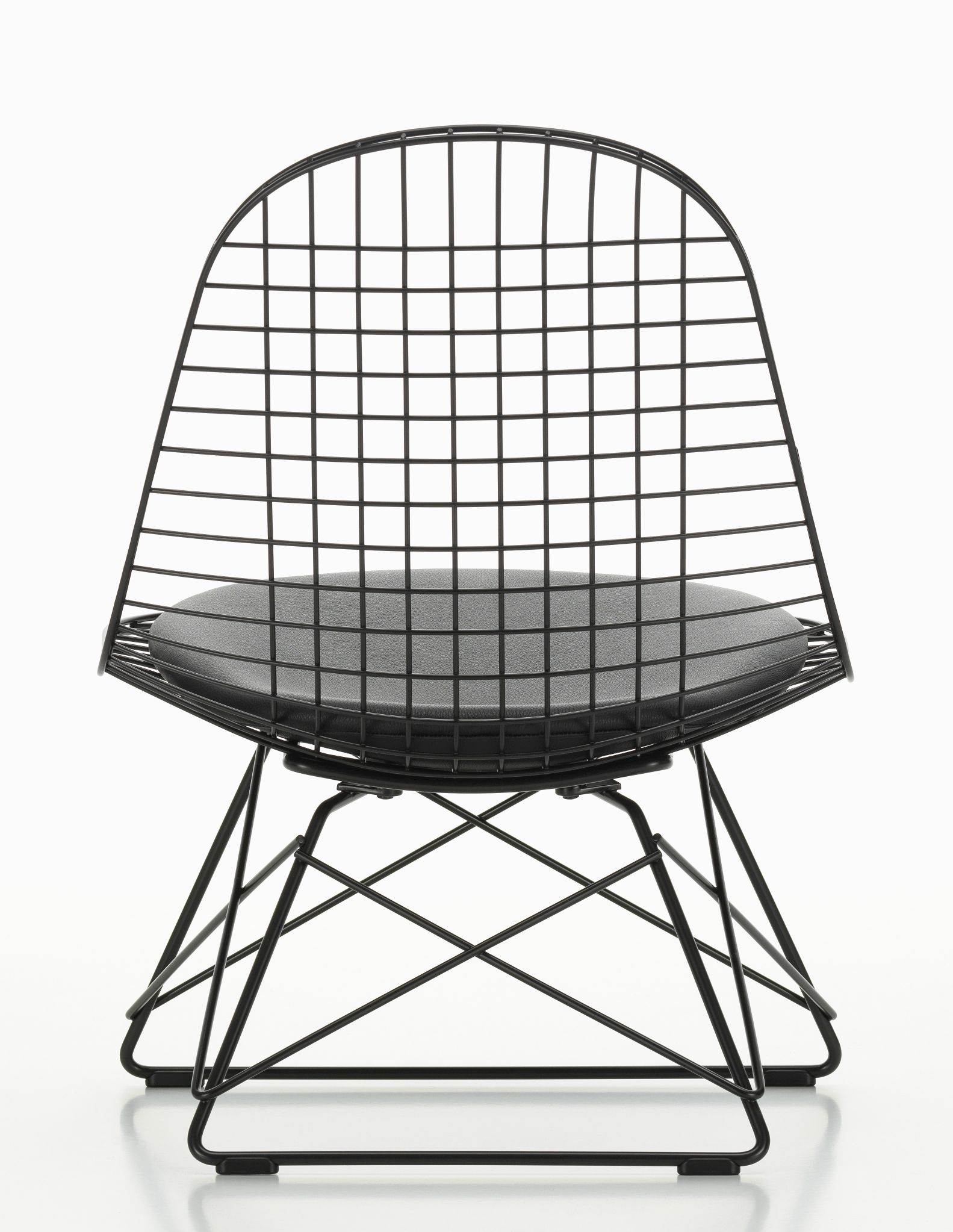 LKR-5 Wire Chair Chair with Seat Cushion Vitra