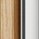 Light oak / Aluminum
