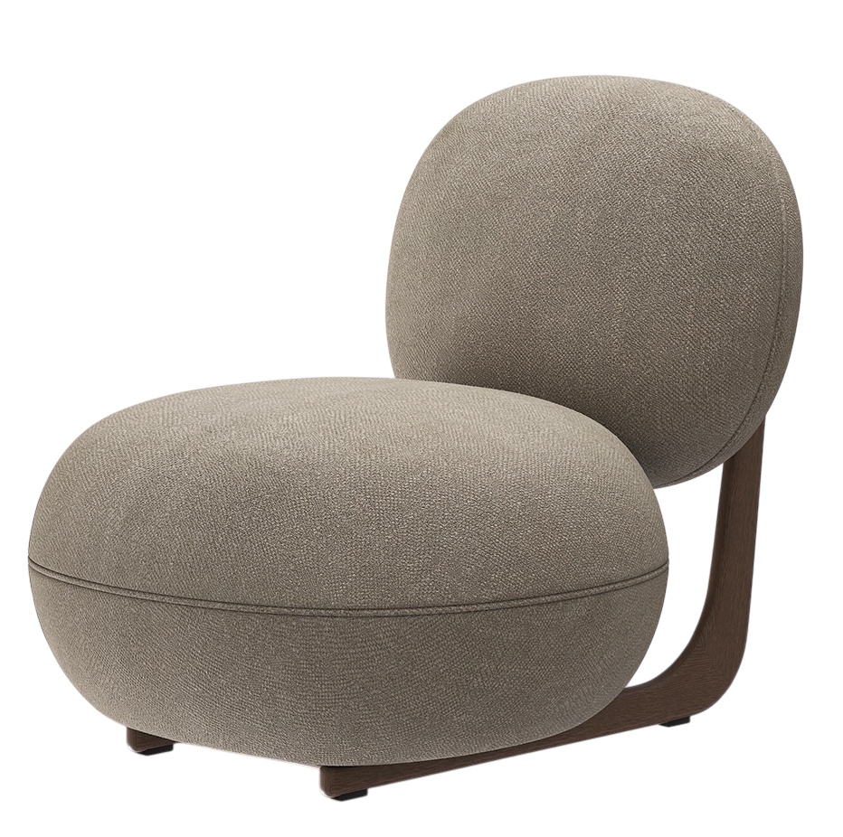 Copper Lounge Chair Wooden frame NORR11