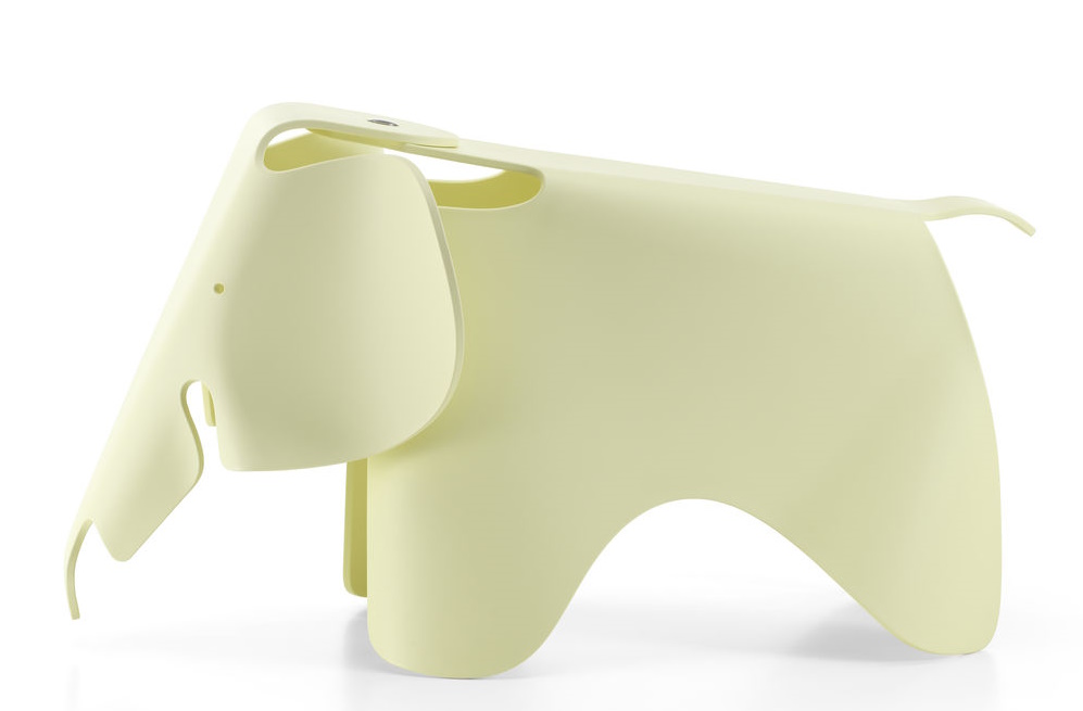 Eames Elephant Stool RE Vitra canary yellow