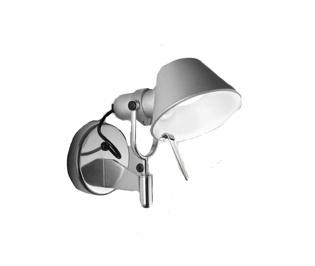 Tolomeo Micro Faretto Wall Lamp Aluminium Artemide