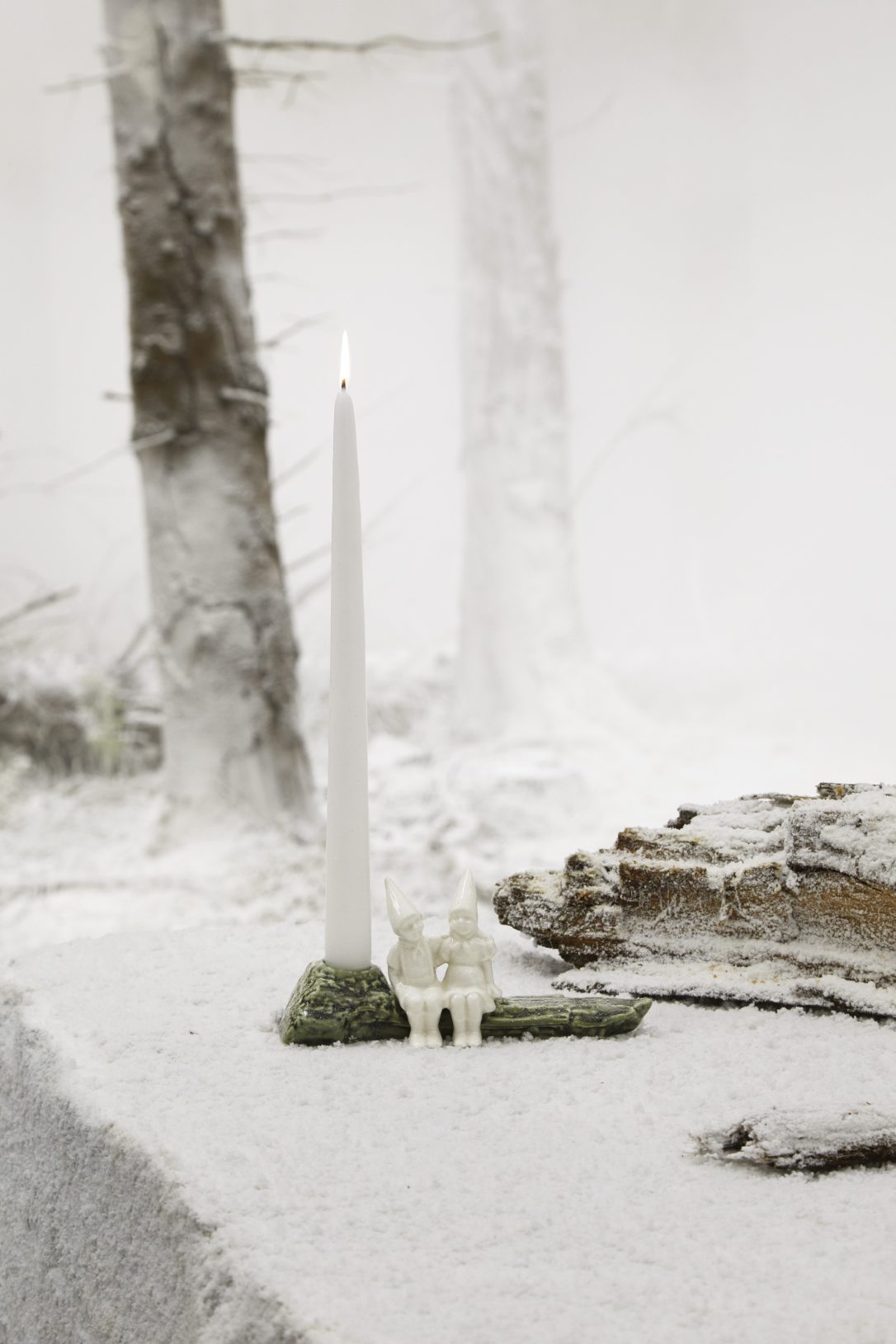 Christmas Tales Julekram Candle Holder H 8,5 cm Kähler SINGLE PIECES