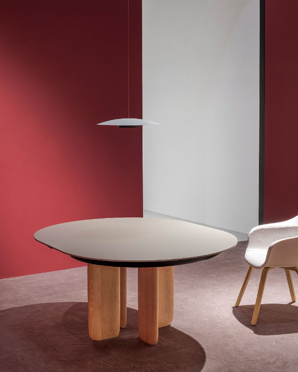 Pala Extendable table / Dining table Kristalia