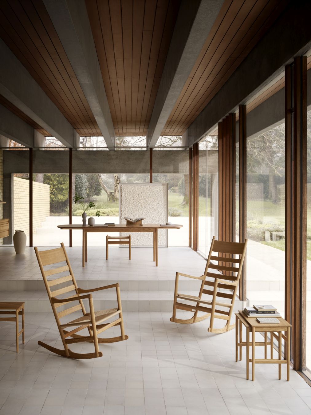 CH45 Rocking Chair - Oak oiled Carl Hansen & Søn