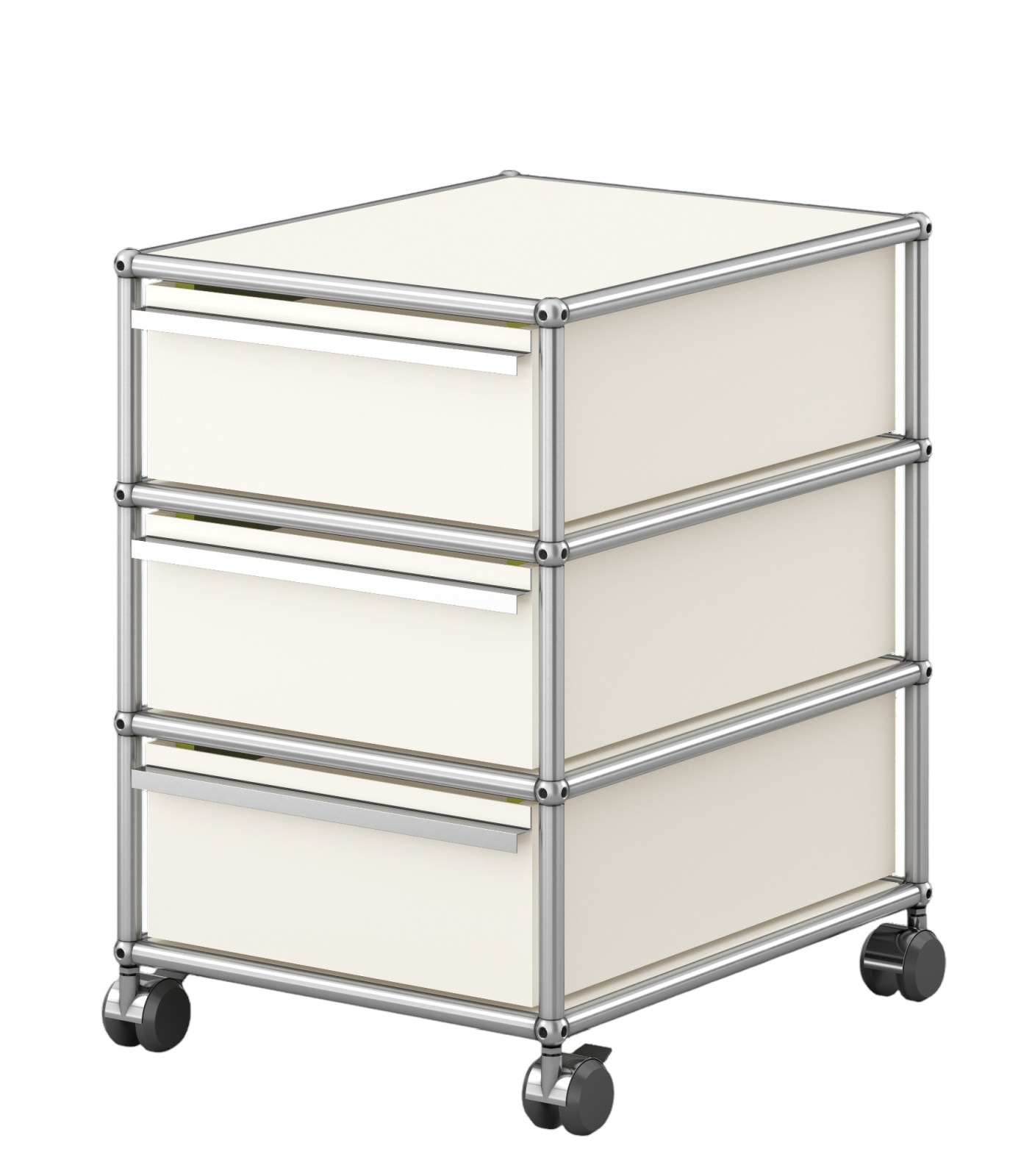 USM Haller trolley White QUICK SHIP SINGLE PIECES